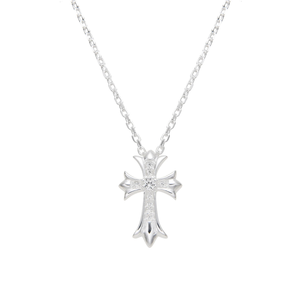 COLLAR CROSS SHINY
